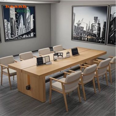 Bàn hội nghị hiện đại bền đẹp cho phòng họp và hội trường-HPP 017