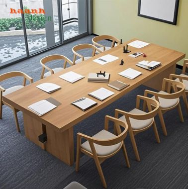 Bàn hội nghị hiện đại bền đẹp cho phòng họp và hội trường-HPP 017