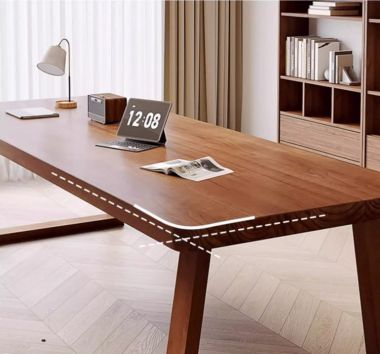 Mẫu bàn hội thảo gỗ tự nhiên đẹp, sang trọng cho văn phòng-HPP 016