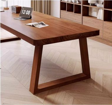 Mẫu bàn hội thảo gỗ tự nhiên đẹp, sang trọng cho văn phòng-HPP 016