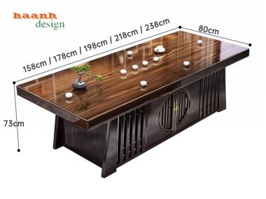 Bàn ghế gỗ phòng trà đời minh độc đáo, truyền thống bền lâu. BGN 013