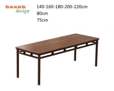 Nội thất đồ gỗ phòng trà phong cách á đông chất lượng BGN 006