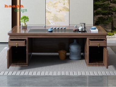 Bàn ghế phòng trà phong cách Á Đông chất lượng và cá tính BGN 004