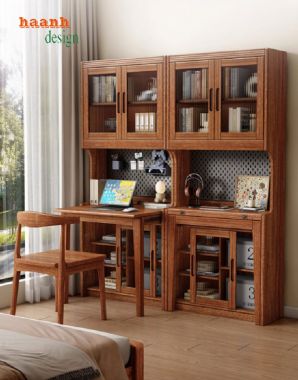 Lựa chọn bàn học trẻ em bằng gỗ phù hợp cho bé-BHT 009