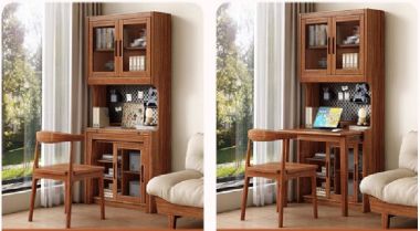 Lựa chọn bàn học trẻ em bằng gỗ phù hợp cho bé-BHT 009