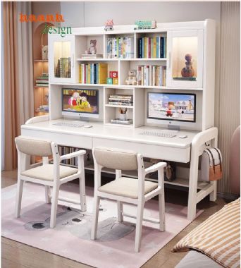 Tham khảo mẫu bàn học trẻ em gỗ tự nhiên mới nhất-BHT 007