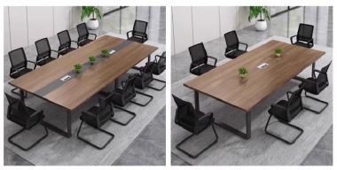 Bàn họp chân sắt – Giải pháp nội thất văn phòng tối ưu-BHS 013