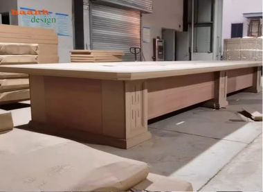 Bàn ghế hội nghị gỗ sồi cao cấp cho văn phòng chuyên nghiệp-PHH 014