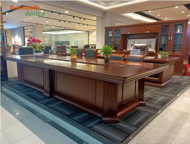 Bàn ghế hội nghị gỗ sồi cao cấp cho văn phòng chuyên nghiệp-PHH 014