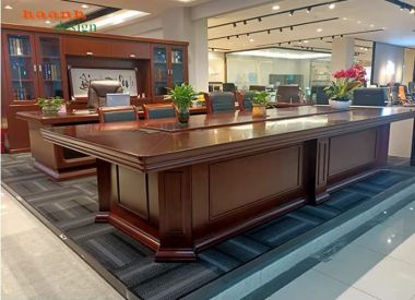 Bàn ghế hội nghị gỗ sồi cao cấp cho văn phòng chuyên nghiệp-PHH 014