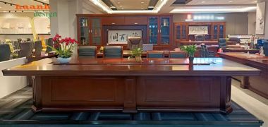 Bàn ghế hội nghị gỗ sồi cao cấp cho văn phòng chuyên nghiệp-PHH 014