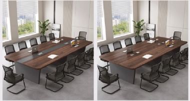 Bàn hội nghị gỗ hiện đại cao cấp – Sang trọng & bền bỉ-PHH 012