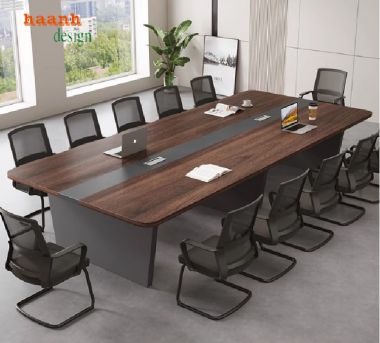 Bàn hội nghị gỗ hiện đại cao cấp – Sang trọng & bền bỉ-PHH 012