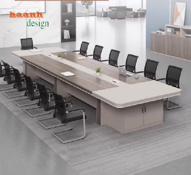 Top mẫu bàn hội thảo gỗ công nghiệp đẹp, bền, giá tốt 2025-PHH 011