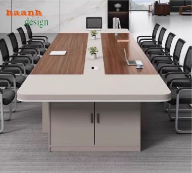 Top mẫu bàn hội thảo gỗ công nghiệp đẹp, bền, giá tốt 2025-PHH 011