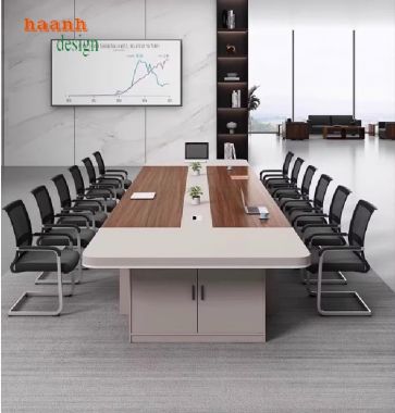 Top mẫu bàn hội thảo gỗ công nghiệp đẹp, bền, giá tốt 2025-PHH 011