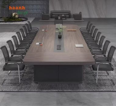 Đổi mới không gian làm việc với bàn họp gỗ văn phòng-PHH 009