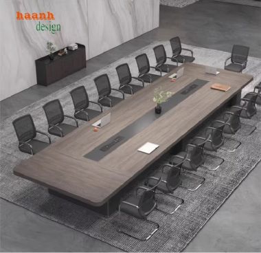 Đổi mới không gian làm việc với bàn họp gỗ văn phòng-PHH 009