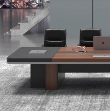 Mẫu bàn họp văn phòng đẹp bằng gỗ công nghiệp cao cấp-PHH 013
