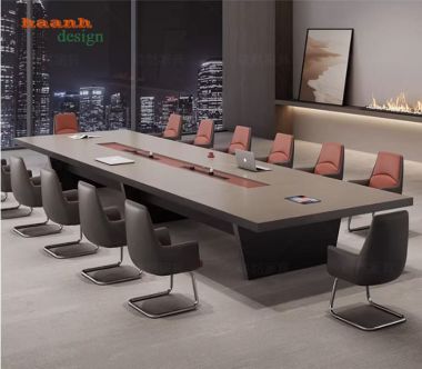 Mẫu bàn họp văn phòng bằng gỗ hiện đại được ưa chuộng hiện nay-PHH 015