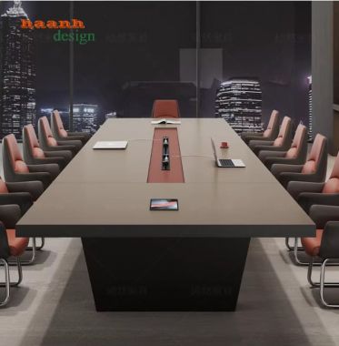 Mẫu bàn họp văn phòng bằng gỗ hiện đại được ưa chuộng hiện nay-PHH 015