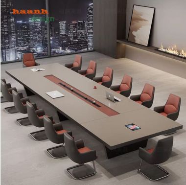 Mẫu bàn họp văn phòng bằng gỗ hiện đại được ưa chuộng hiện nay-PHH 015