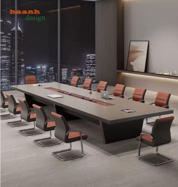Mẫu bàn họp văn phòng bằng gỗ hiện đại được ưa chuộng hiện nay-PHH 015