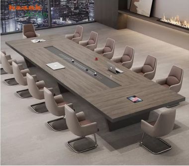 Mẫu bàn họp văn phòng bằng gỗ hiện đại được ưa chuộng hiện nay-PHH 015