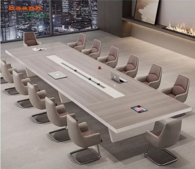 Mẫu bàn họp văn phòng bằng gỗ hiện đại được ưa chuộng hiện nay-PHH 015