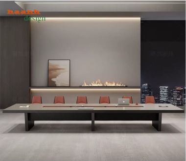 Mẫu bàn họp văn phòng bằng gỗ hiện đại được ưa chuộng hiện nay-PHH 015