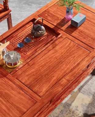 Bàn ghế lãnh đạo gỗ hương chạm tinh xảo đẳng cấp lãnh đạo-BGG 005