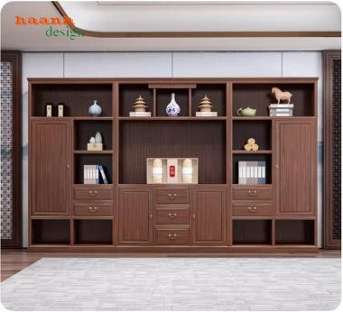 Bàn làm việc lãnh đạo gỗ gõ đỏ – Đẳng cấp quyền uy-BCG 001