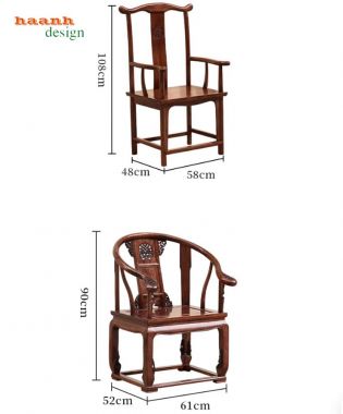 Mẫu bàn làm việc gỗ đẹp phong cách Á Đông sang trọng-BCG 002