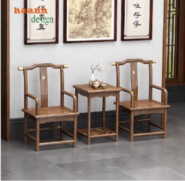 Bàn ghế phòng thờ gỗ tự nhiên-Tôn nghiêm không gian tâm linh-BTH 013