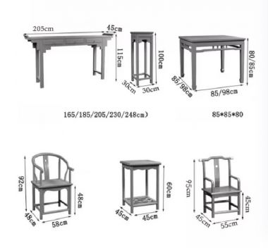 Bàn ghế phòng thờ gỗ tự nhiên-Tôn nghiêm không gian tâm linh-BTH 013