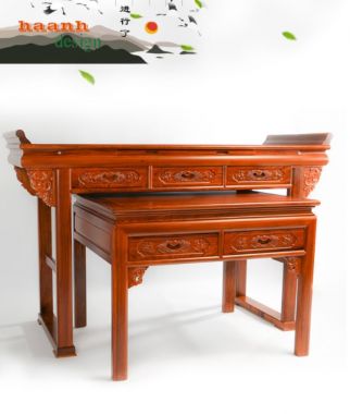 Bàn thờ đời minh giả cổ gỗ tự nhiên BTH 002