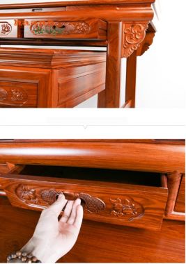 Bàn thờ đời minh giả cổ gỗ tự nhiên BTH 002