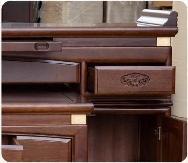 Mẫu bàn thờ Phật và gia tiên giả cổ Trung Quốc hai tầng-BTH 015