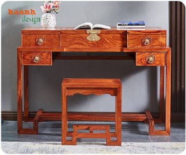 Bàn phấn trang điểm gỗ hương đẹp – Điểm nhấn không gian sống-BTD 004