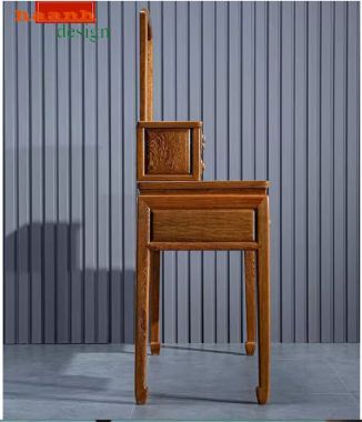 Bàn trang điểm gỗ tự nhiên phong cách Á Đông BTD 001