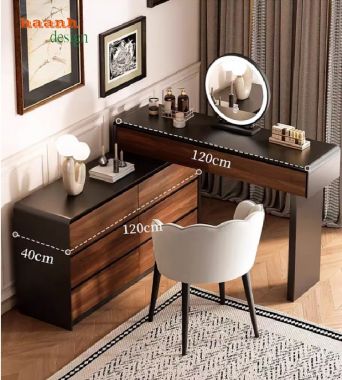 Mẫu bàn trang điểm đẹp, hiện đại – Chất lượng cao, giá tốt-BTH 007