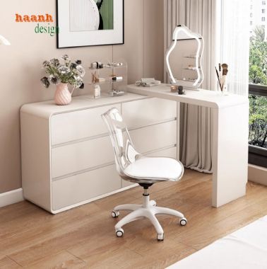 Tham khảo mẫu bàn phấn gỗ công nghiệp đẹp nhất-BTH 004