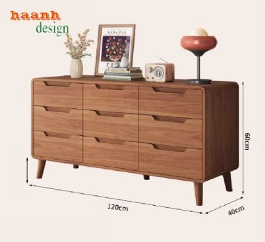 Xu Hướng Bàn Trang Điểm Hiện Đại 2025 – Tối Giản Mà Sang-BTH 005