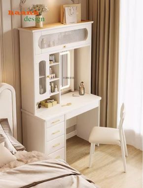 Bàn trang điểm hiện đại bằng gỗ MDF chống ẩm cao cấp-BTH 008
