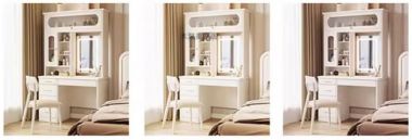 Bàn trang điểm hiện đại bằng gỗ MDF chống ẩm cao cấp-BTH 008