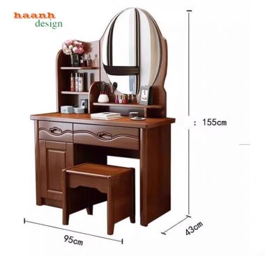 Top mẫu bàn phấn trang điểm đẹp cho phòng ngủ sang trọng-BTH 008