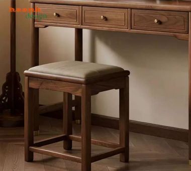 Bàn Trang Điểm Đẹp Thiết Kế Hiện Đại Từ Gỗ Óc Chó-BTH 010