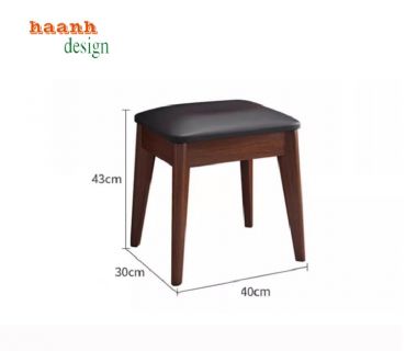 Bàn trang điểm gỗ sồi đèn led – Xu hướng nội thất 2025-BTH 006