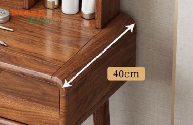 Sáng tạo không gian với bàn trang điểm gỗ hiện đại-BTH 003