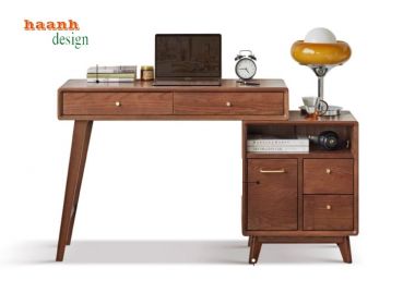 Tuyệt đẹp bàn trang điểm gỗ sồi cho không gian phòng ngủ-BTH 004